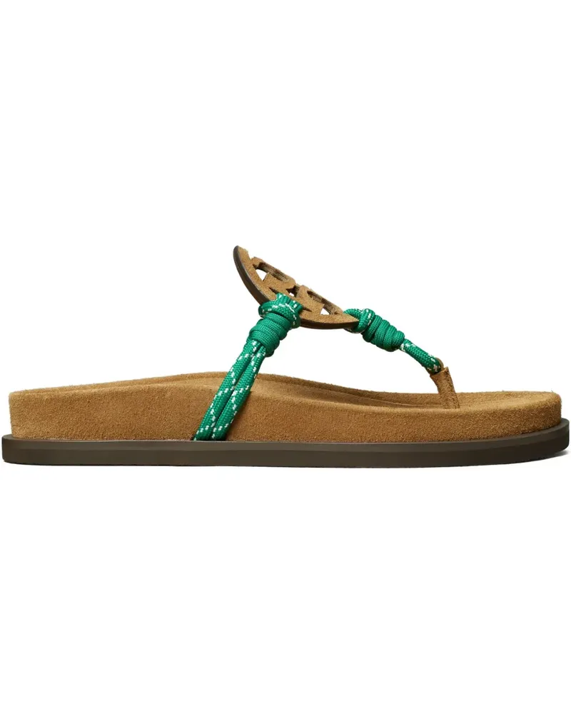 Tory Burch Flache Miller Cloud Sandalen - Braun Braun