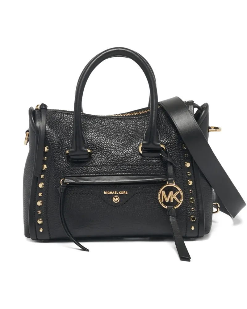 Michael Kors Shopper mit Logo-Schild - Schwarz Schwarz