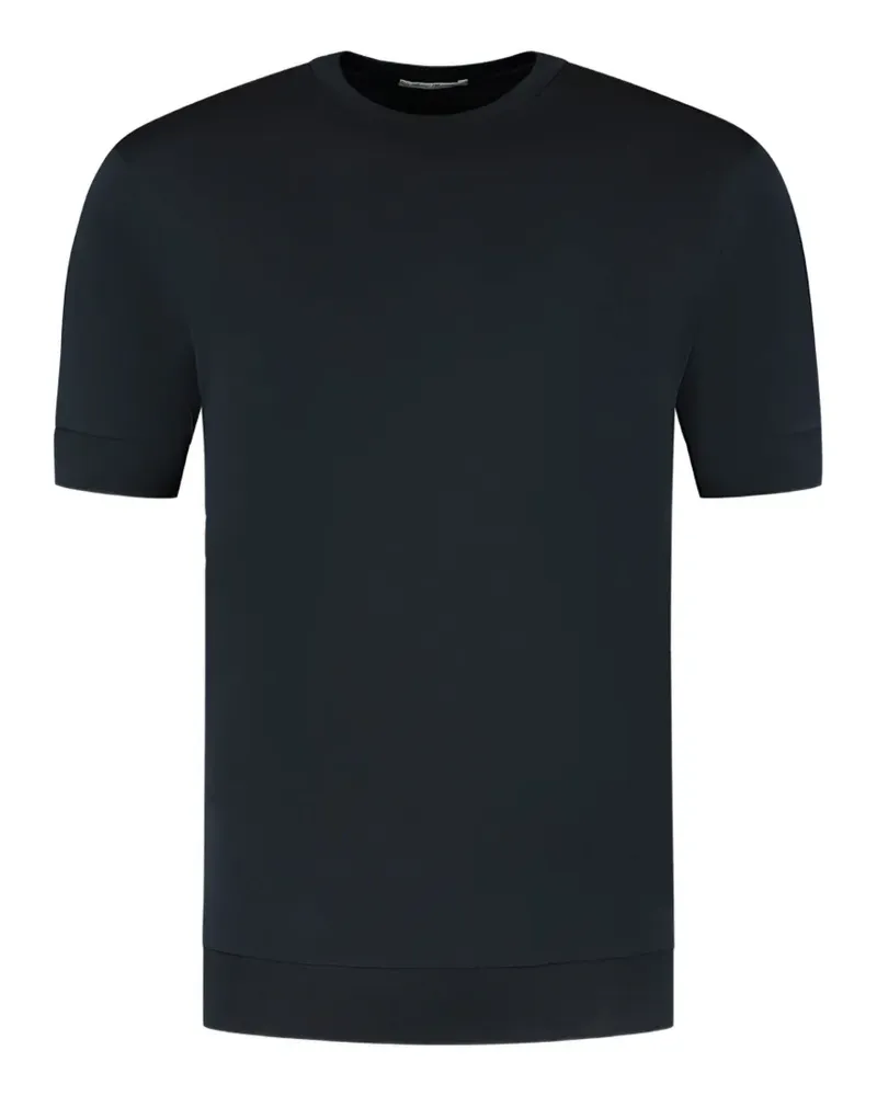 Stefan Brandt crew-neck T-shirt - Blau Blau