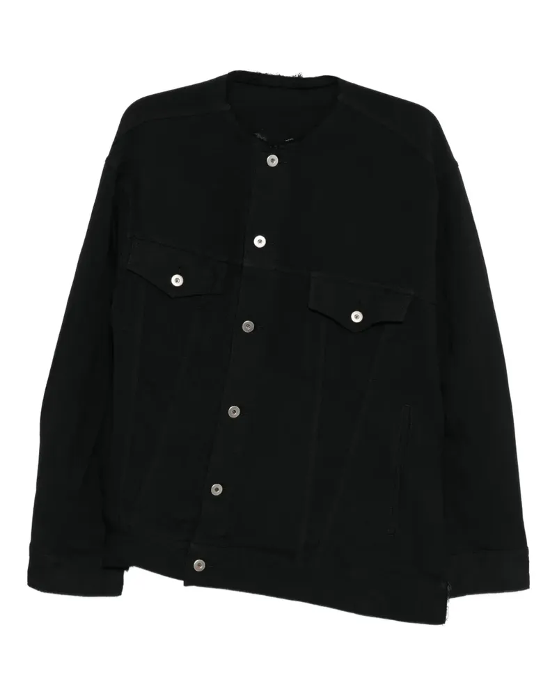 Comme des Garçons Jacke mit rundem Ausschnitt - Schwarz Schwarz