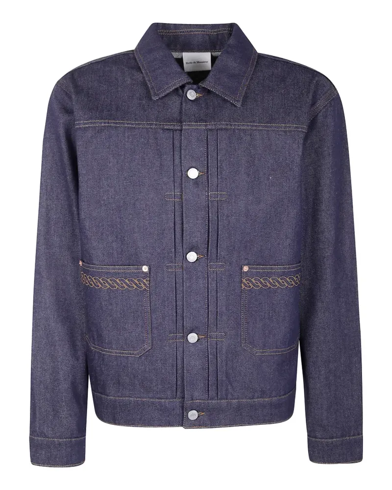Drôle de Monsieur Brut denim jacket - Blau Blau