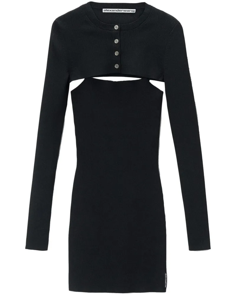 Alexander Wang Gestricktes Kleid-Set - Schwarz Schwarz