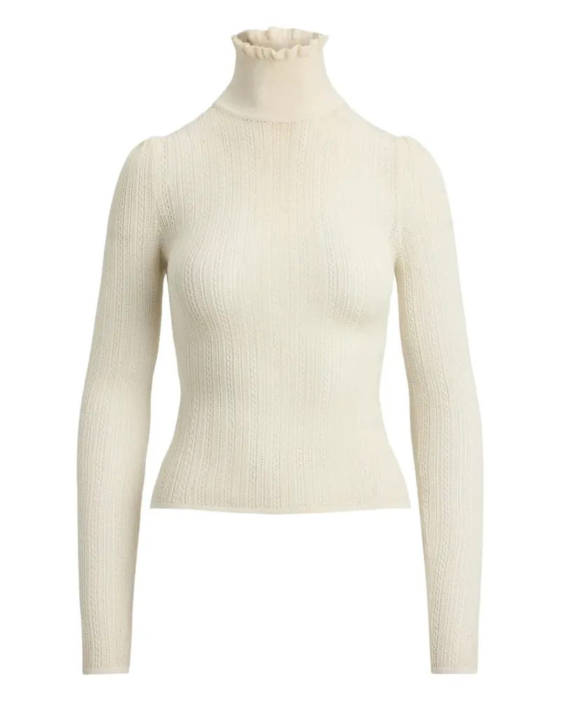 Ralph Lauren Pullover mit Rollkragen - Weiß Weiß