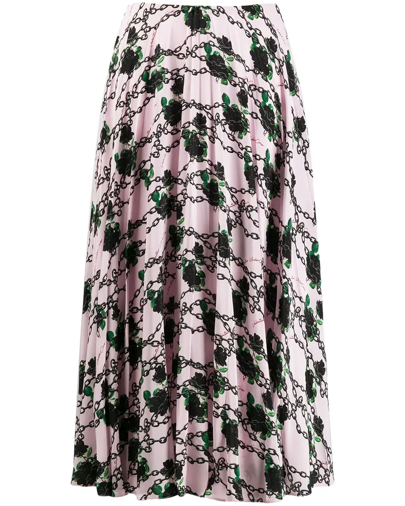 Valentino Garavani Valentino x Undercover Seidenrock - Rosa Rosa