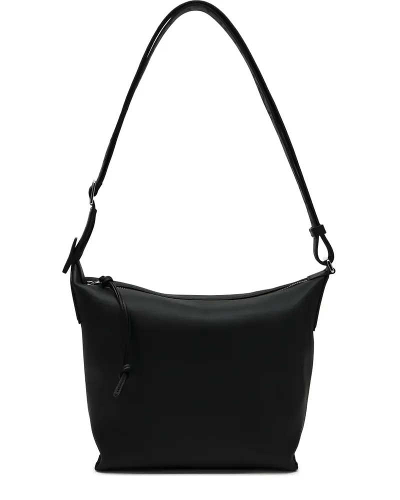 Loewe Kleine Cubi Schultertasche - Schwarz Schwarz