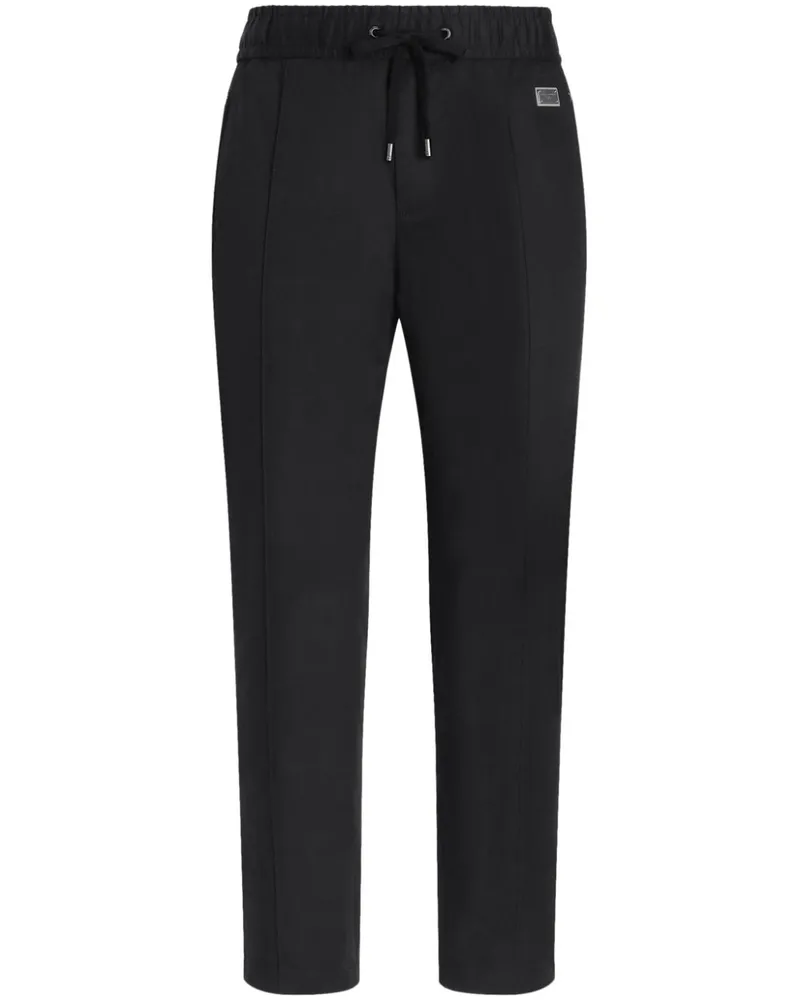 Dolce & Gabbana Hose mit schmalem Schnitt - Schwarz Schwarz