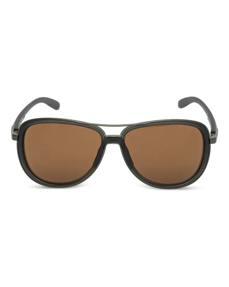 Oakley Sonnenbrille mit Metallgestell - Schwarz Schwarz