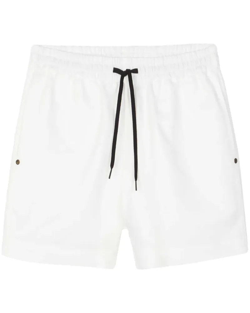 Osklen Bermudas mit Ösendetail - Weiß Weiß