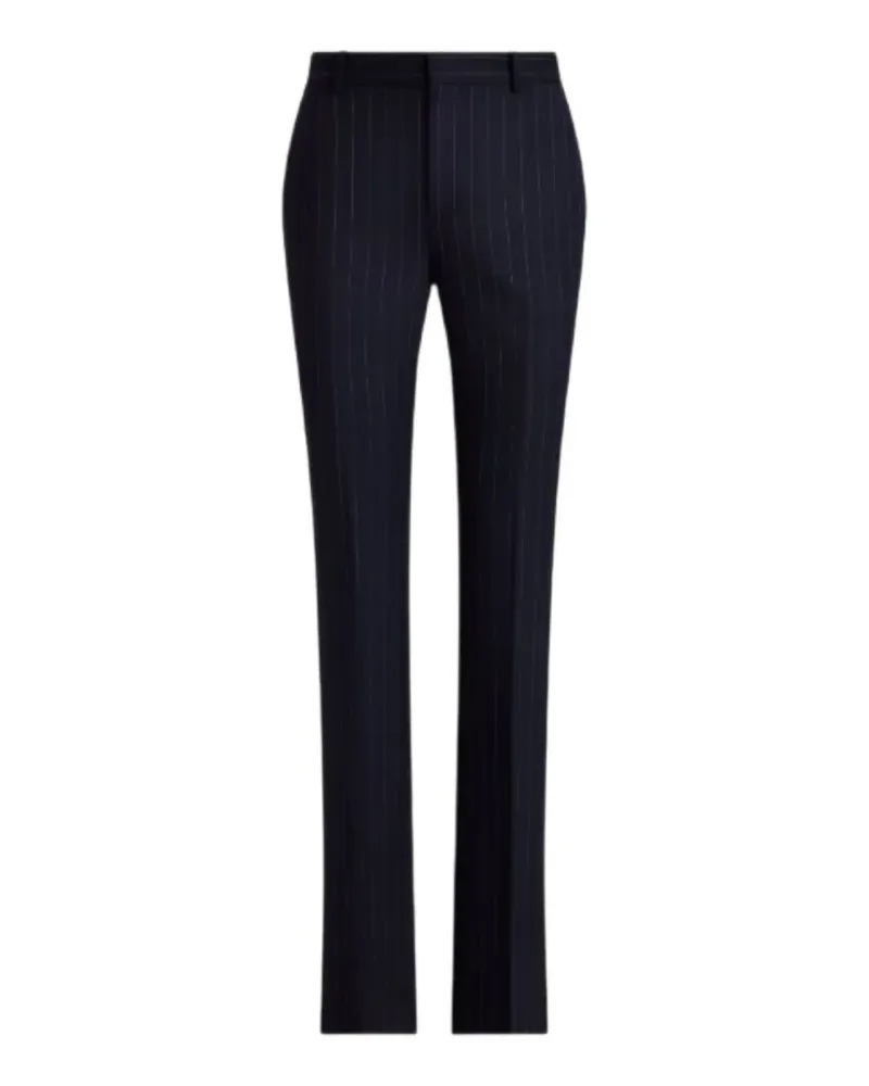 Ralph Lauren Gewebte Hose mit Nadelstreifen - Blau Blau