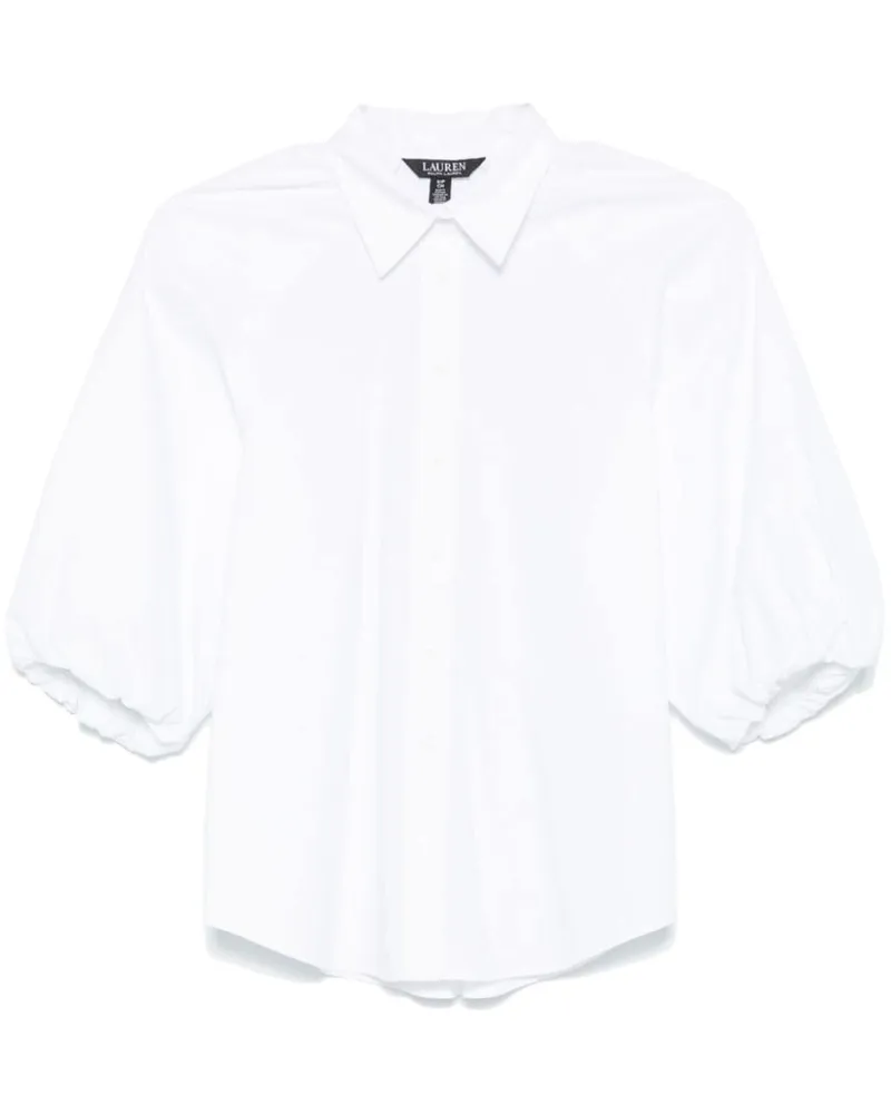 Ralph Lauren Hemd mit Puffärmeln - Weiß Weiß