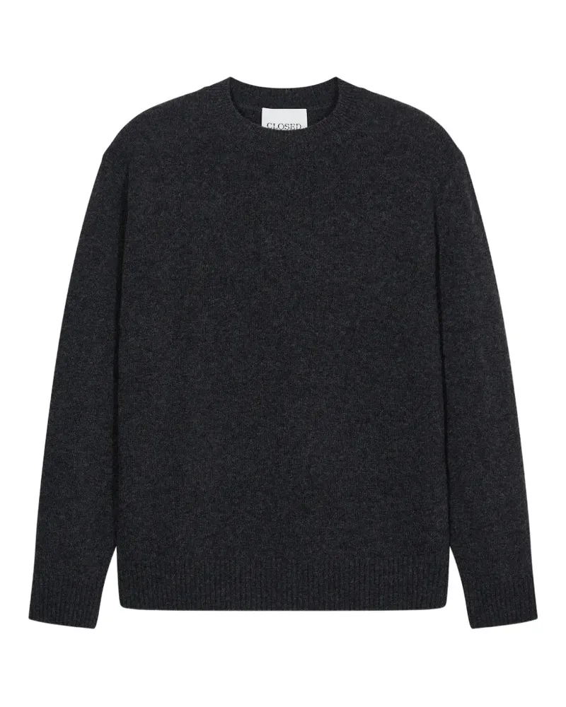 Closed Pullover mit rundem Ausschnitt - Grau Grau