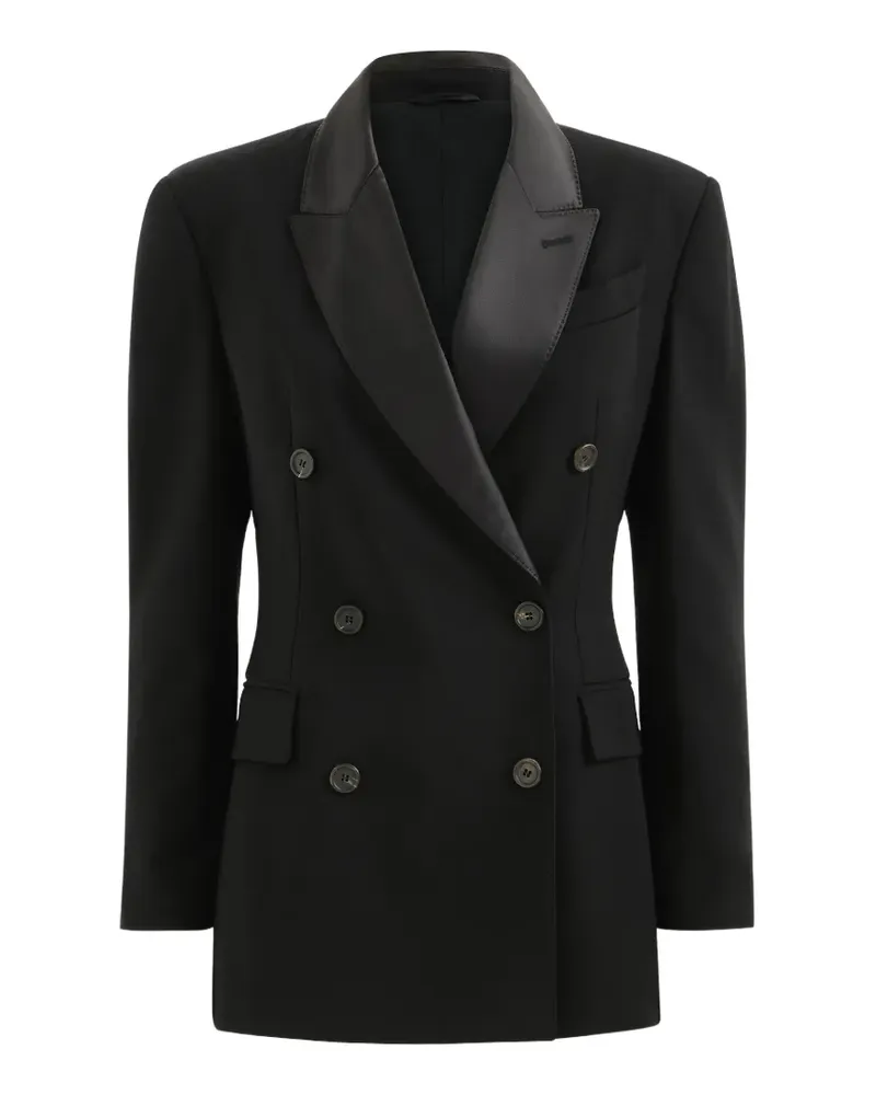 Brunello Cucinelli Smoking-Jacke mit Monili - Schwarz Schwarz