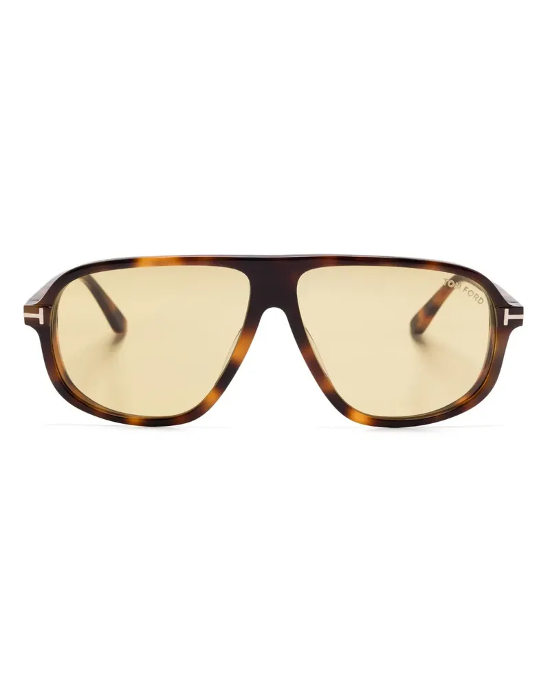 Tom Ford Getönte Pilotenbrille - Braun Braun