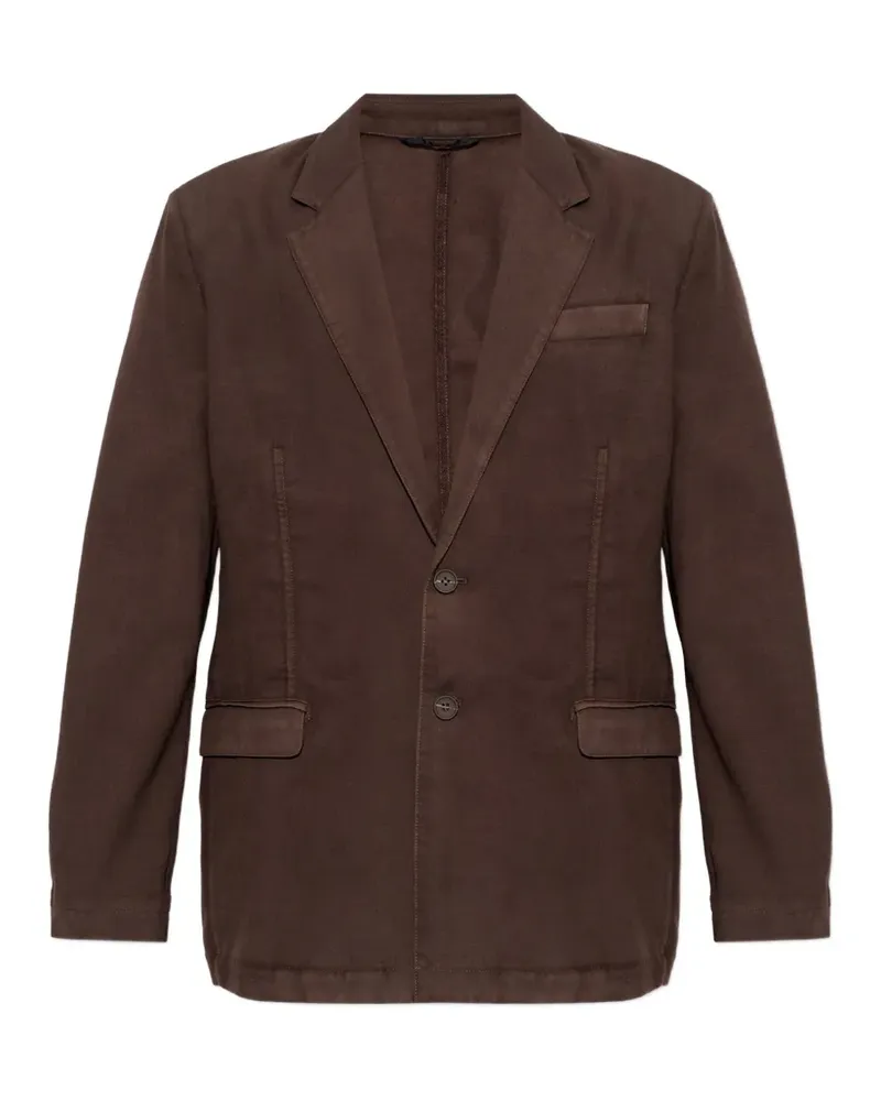 Diesel J-Creed-Aecb Blazer mit fallendem Revers - Braun Braun