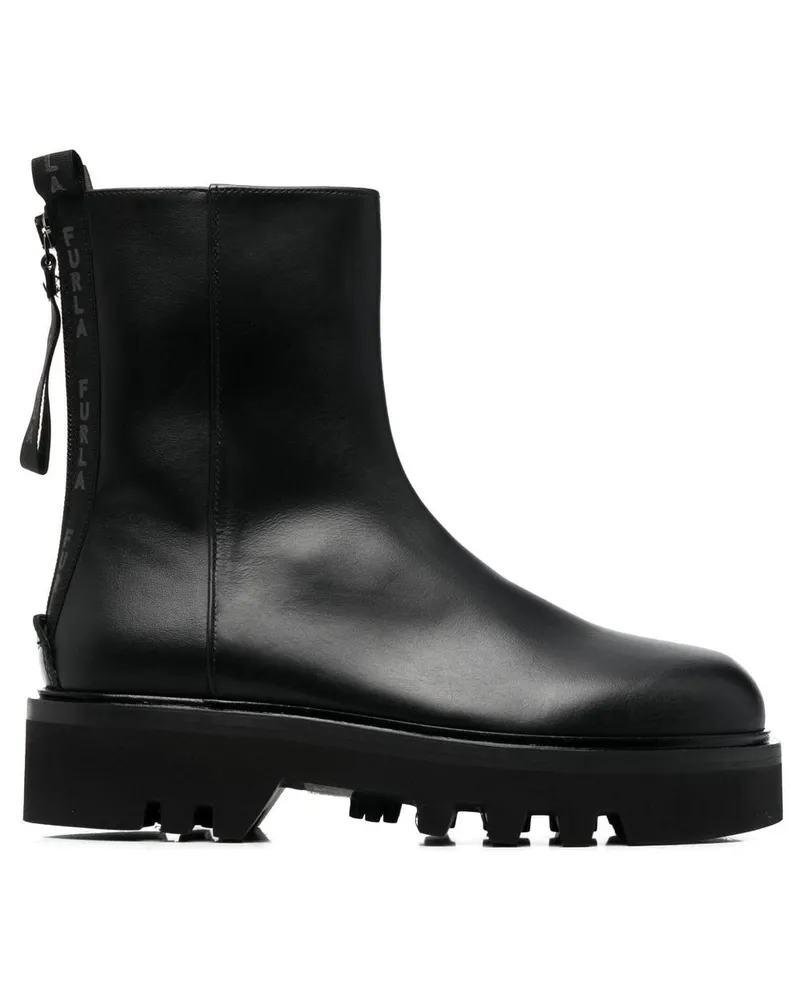 Furla Klassische Stiefeletten - Schwarz Schwarz