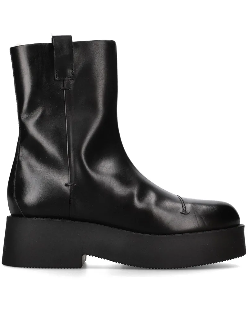 Premiata Klassische Stiefel - Schwarz Schwarz
