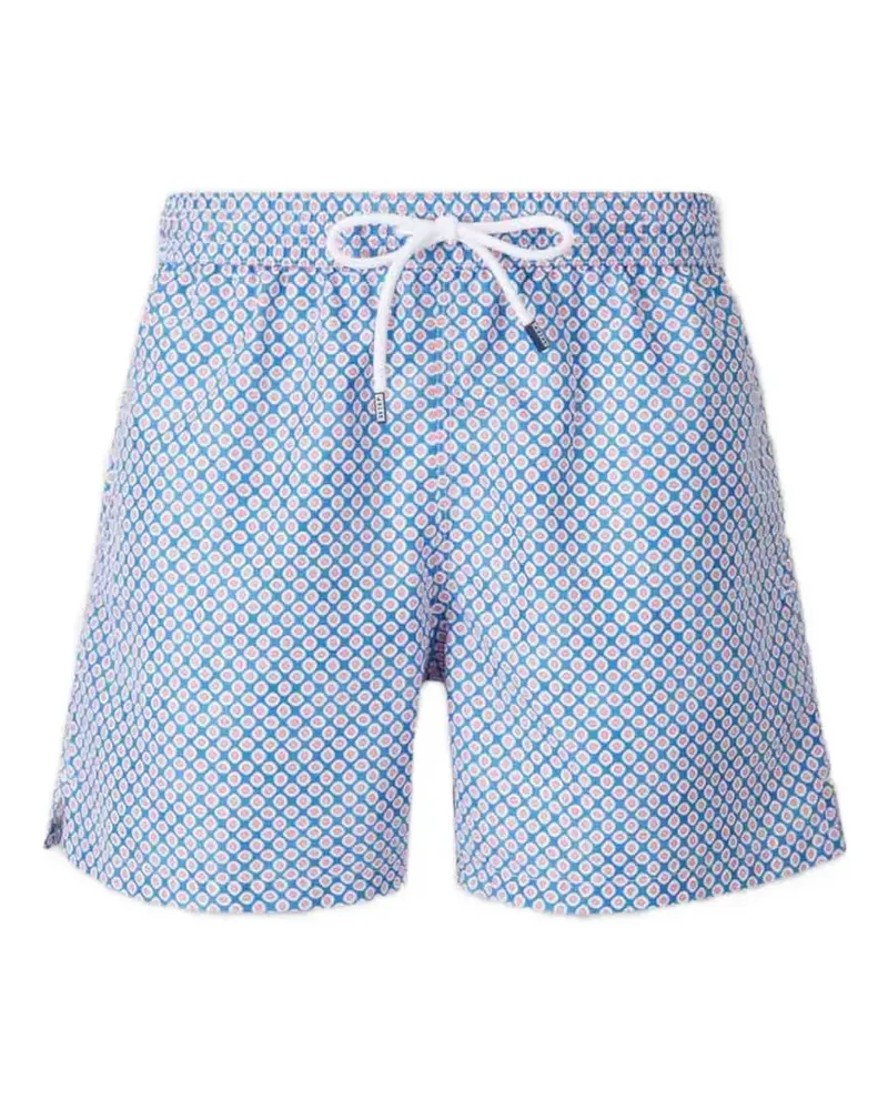 Fedeli Madeira Badeshorts mit Kordelzug - Blau Blau
