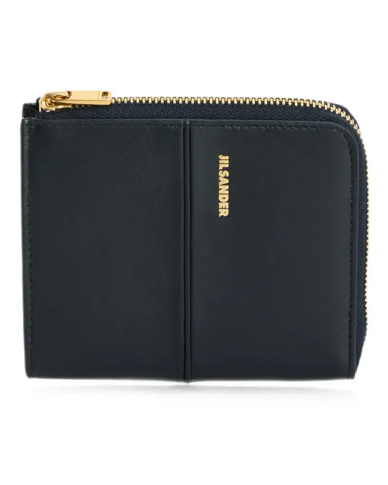 Jil Sander Linea card holder - Blau Blau