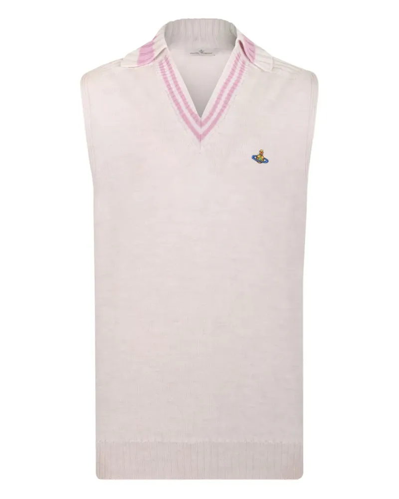 Vivienne Westwood Fisherman striped vest - Nude Nude