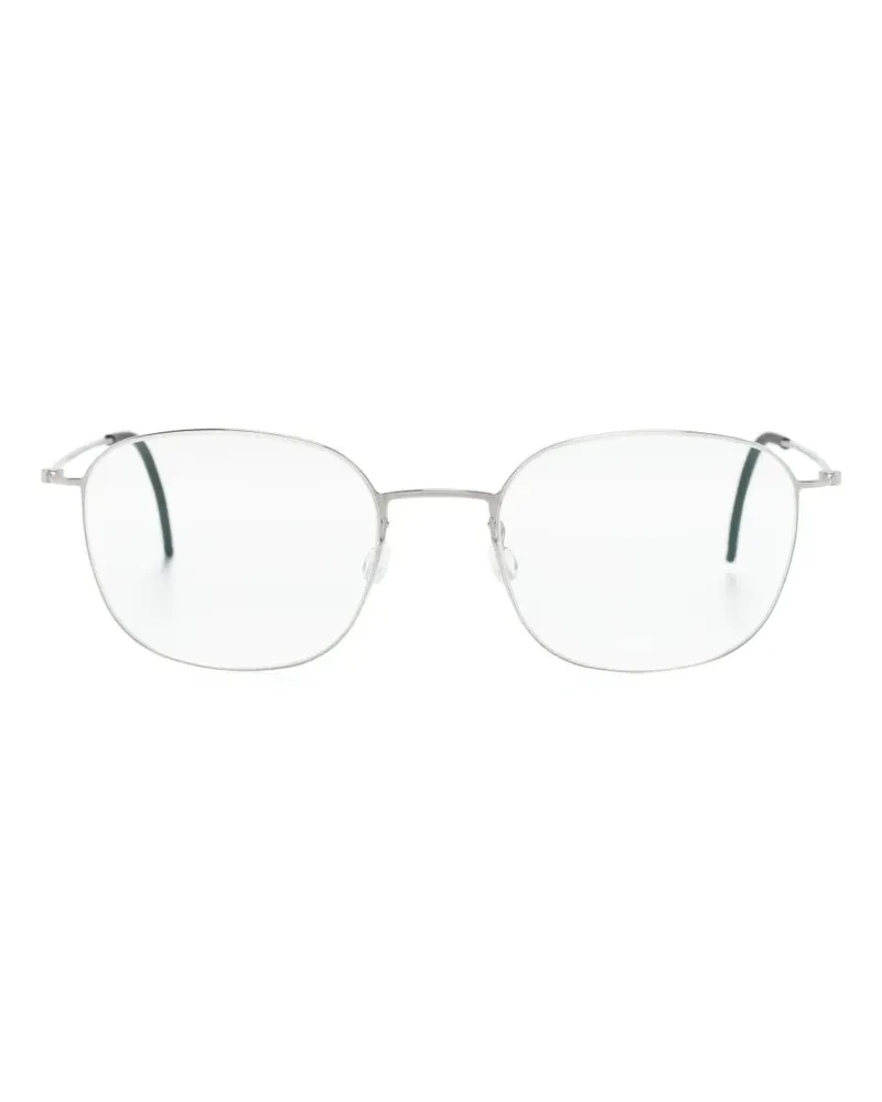 Lindberg 5541 Brille mit rundem Gestell - Silber Silber