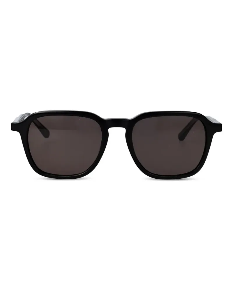 Calvin Klein geometric-frame sunglasses - Schwarz Schwarz