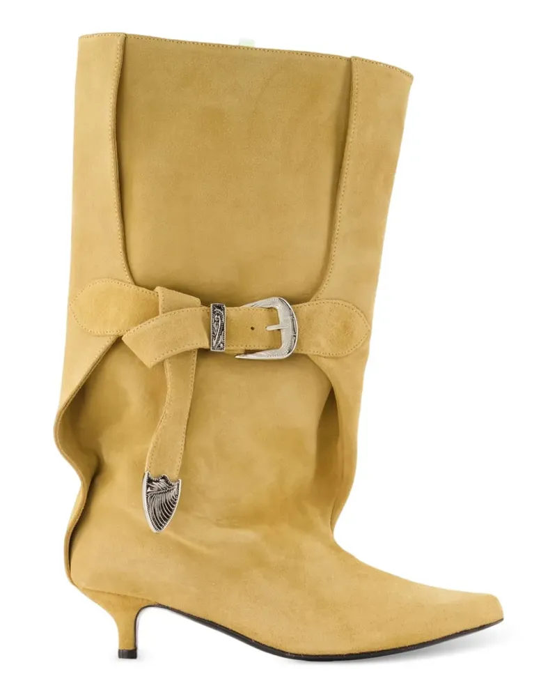 Toga Stiefeletten aus Wildleder - Nude Nude