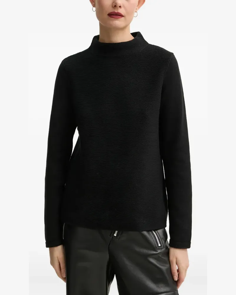 Marc O'Polo Pullover mit Stehkragen - Schwarz Schwarz