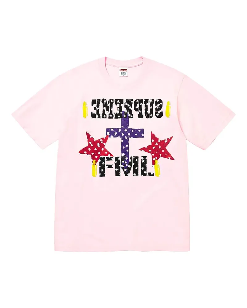 Supreme Being FML T-Shirt mit grafischem Print - Rosa Rosa