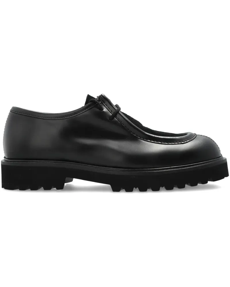 Max Mara Track Derby-Schuhe - Schwarz Schwarz