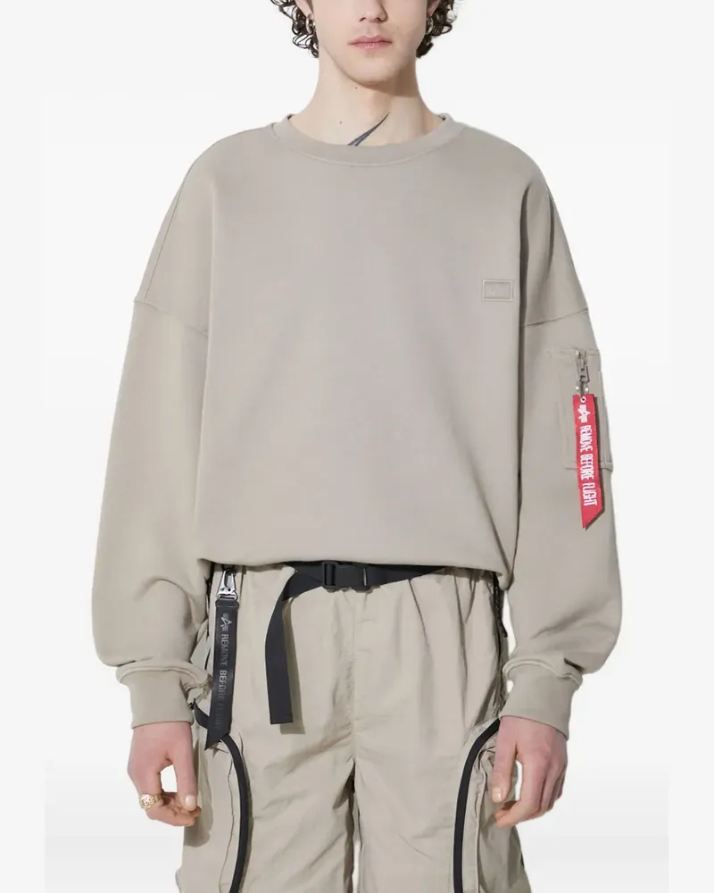Alpha Industries Alpha Essentials Sweatshirt - Grau Grau