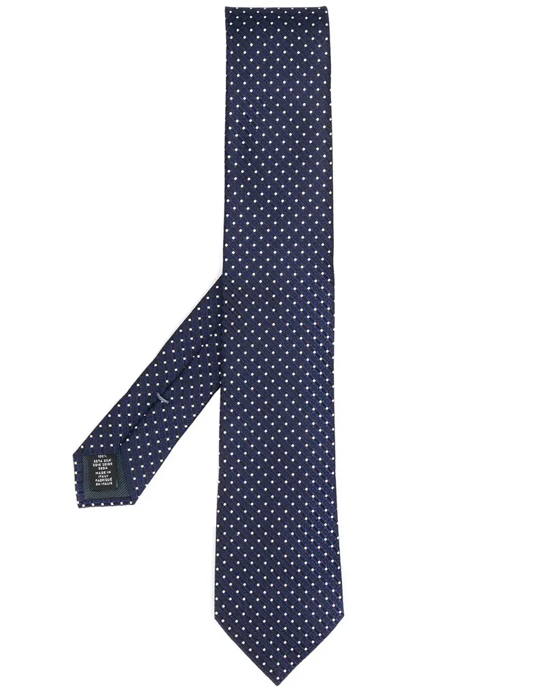 Ermenegildo Zegna Pala 7' Krawatte - Blau Blau
