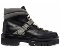 Klassische Schnürstiefel - Schwarz