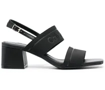 Sandalen mit Blockabsatz 55mm