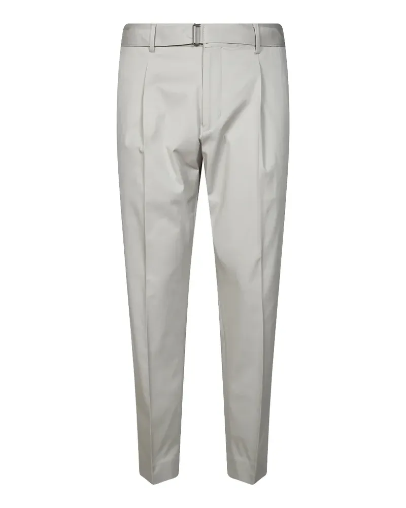 Be Able belt pleated trousers - Grau Grau