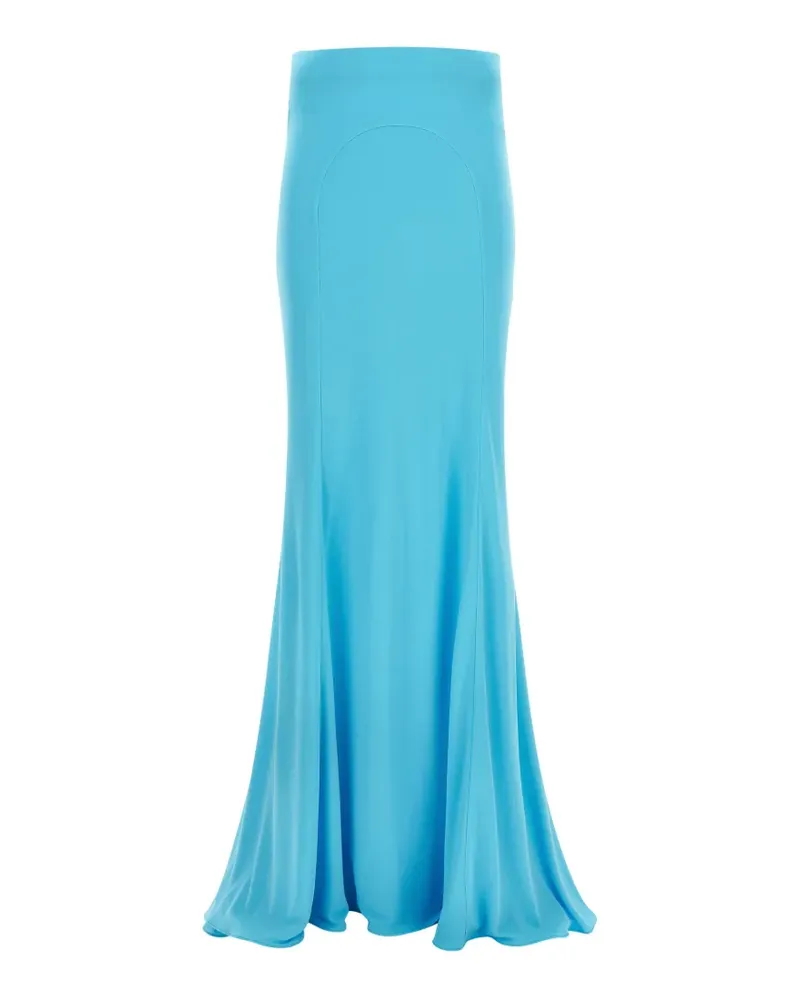 Tom Ford cut-out train skirt - Blau Blau