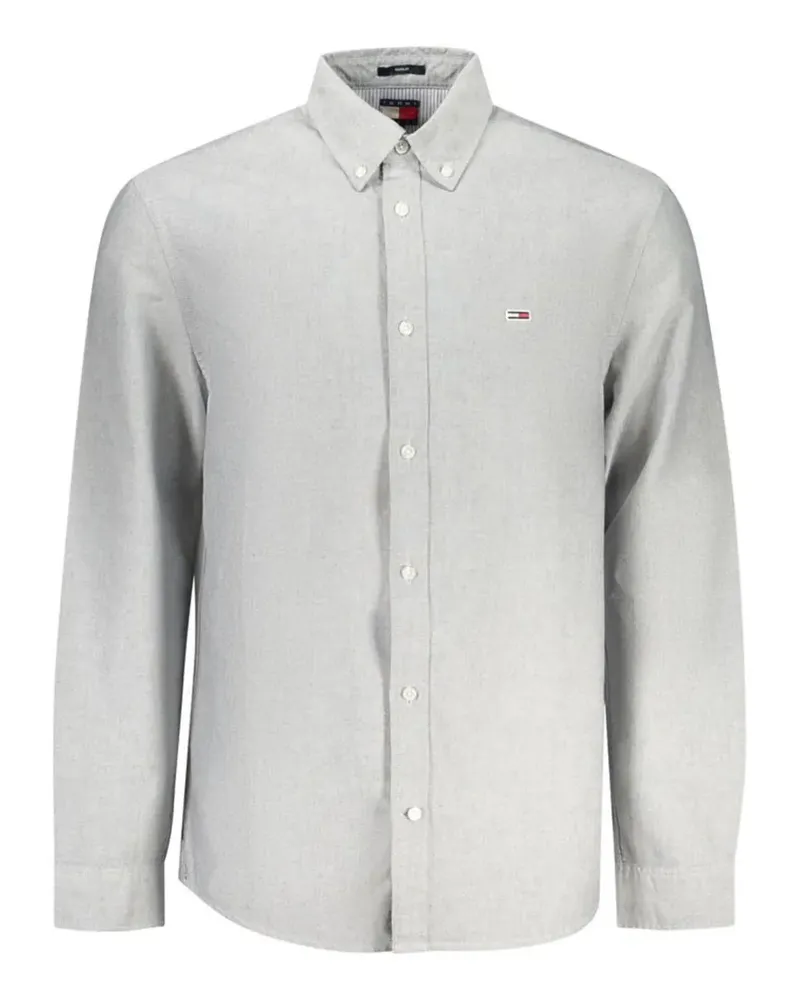 Tommy Hilfiger Klassisches Oxford-Hemd - Grau Grau