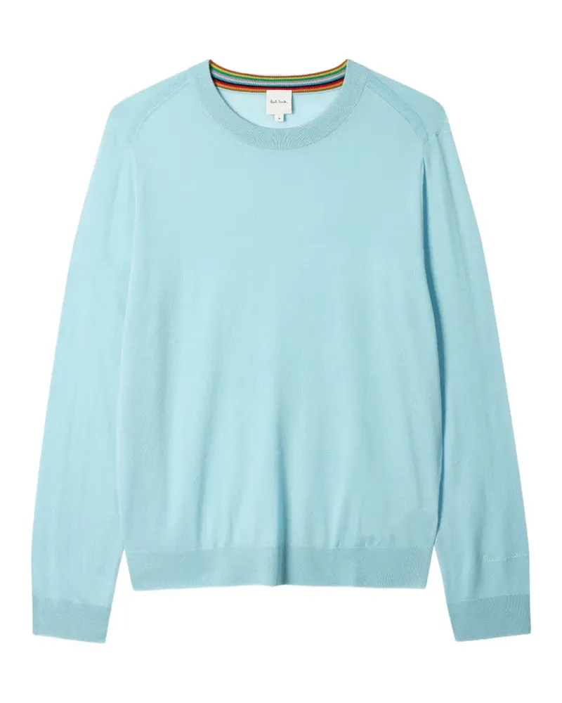 Paul Smith long-sleeve wool sweater - Blau Blau