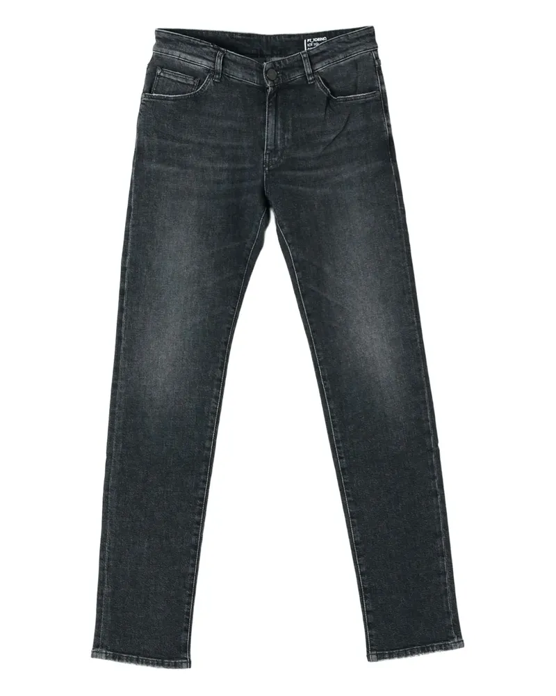 PT TORINO Jeans im Five-Pocket-Design - Schwarz Schwarz