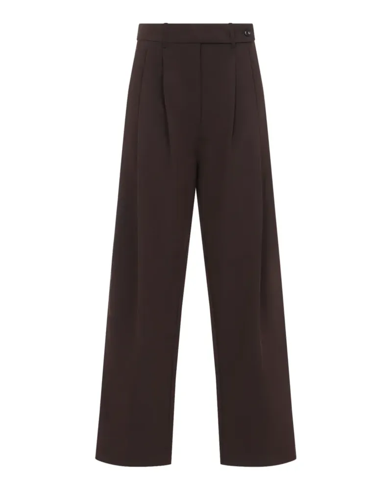 Co pleated trousers - Braun Braun