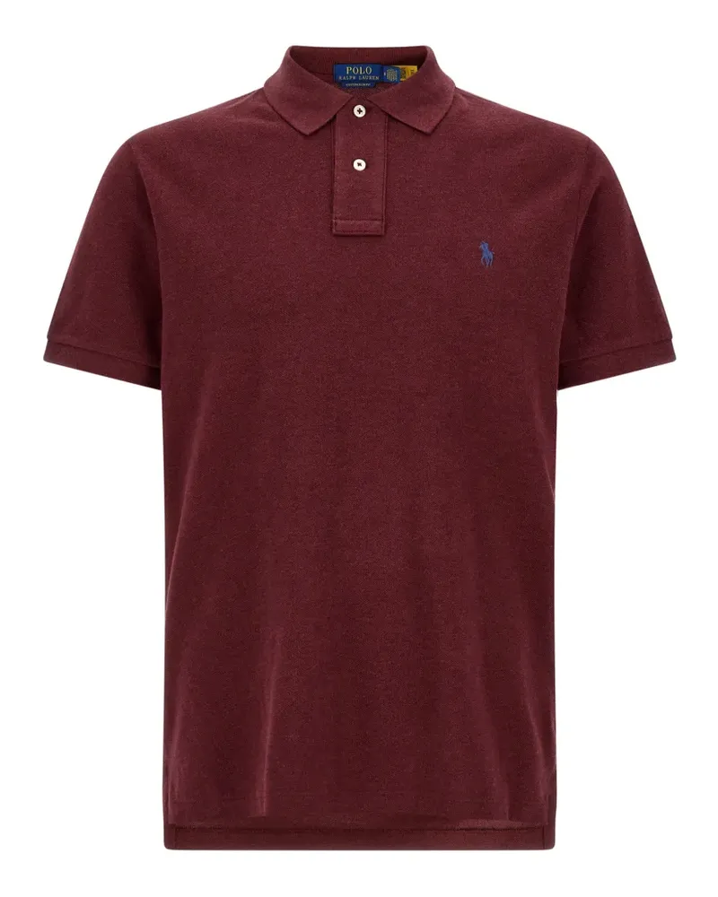 Ralph Lauren Poloshirt mit Logo-Stickerei - Rot Rot