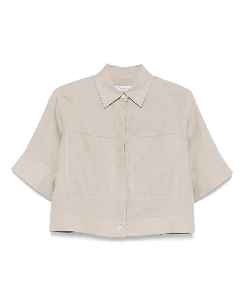 Max Mara Rito Hemd - Nude Nude
