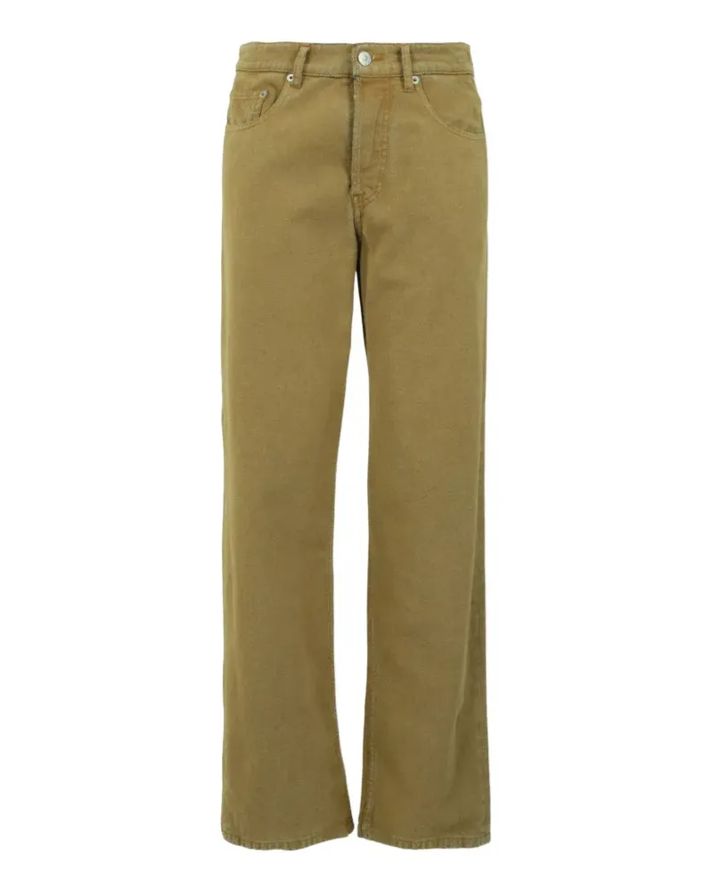 Maison Margiela Jeans mit Logo-Patch - Nude Nude