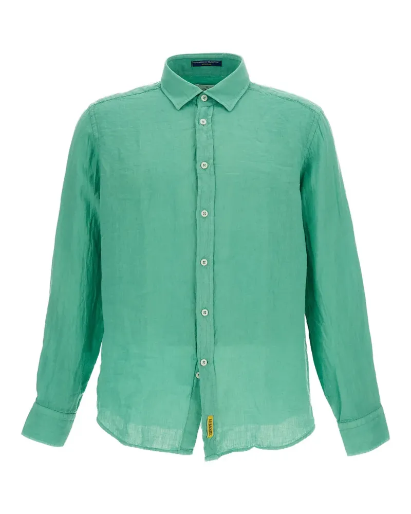 B.D. Baggies long-sleeve linen shirt - Grün Grün