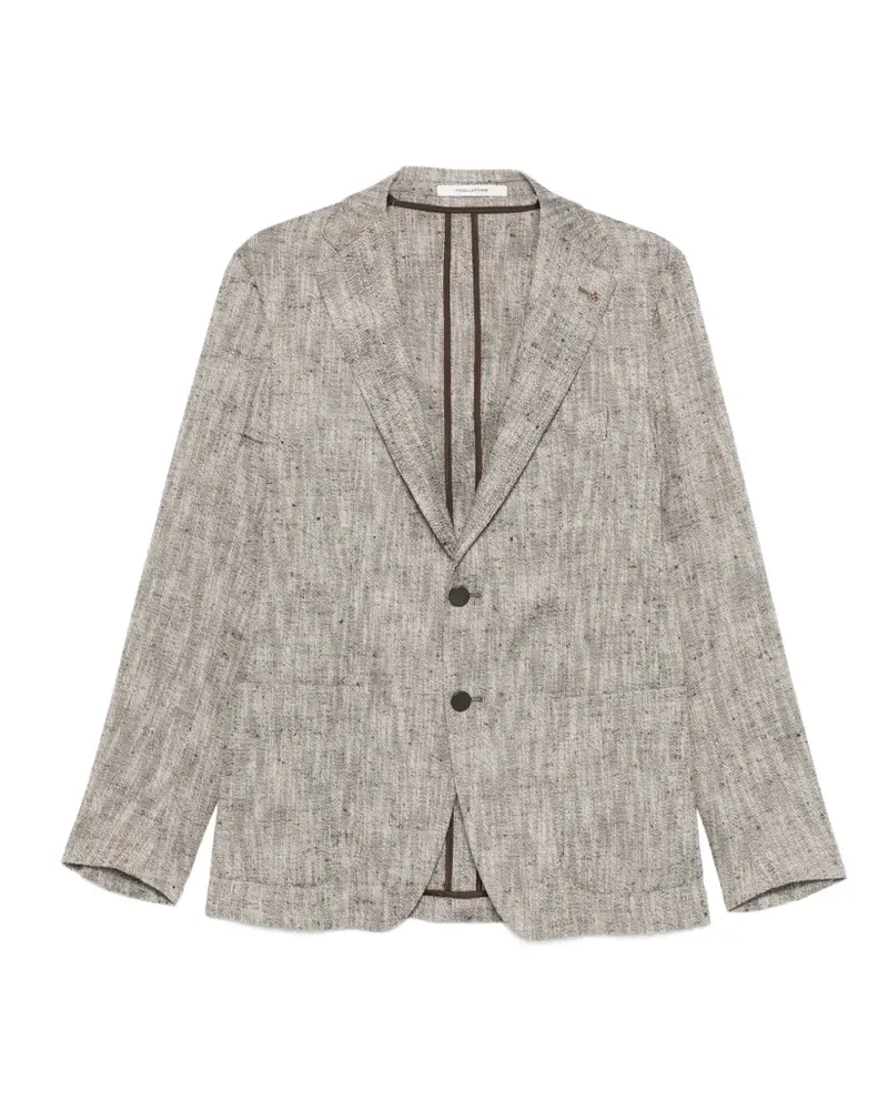 Tagliatore textured two-button blazer - Braun Braun
