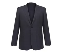 silk suit - Blau