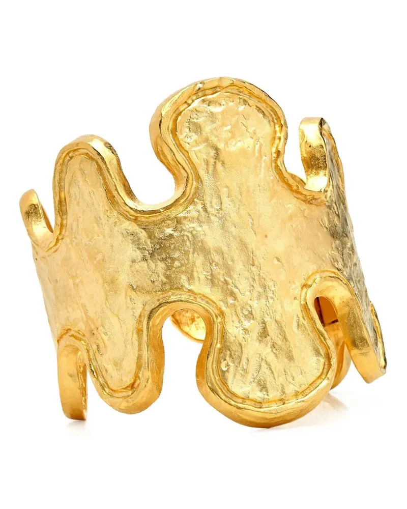 Kenneth Jay Lane Free Form Armspange - Gold Gold