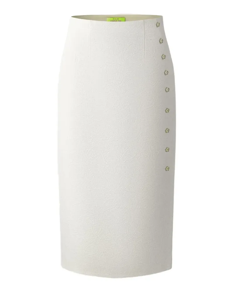 Shanghai Tang Hemd mit Blumenprint - Nude Nude