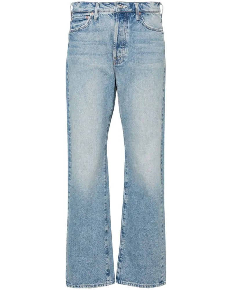 Mother Ditcher Hover Straight-Leg-Jeans - Blau Blau