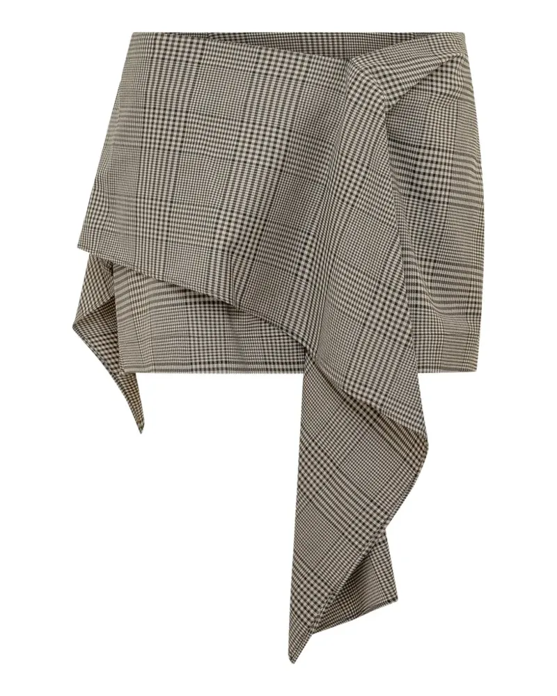 IRO asymmetric draped skirt - Nude Nude