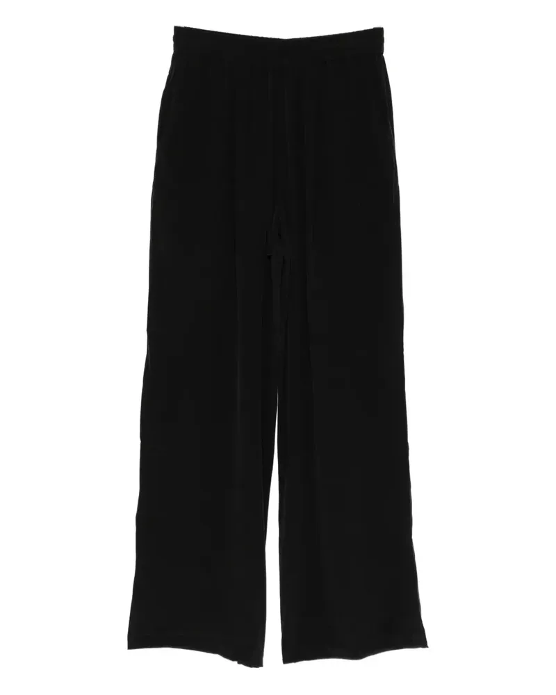 Jacob Lee silk trousers - Schwarz Schwarz